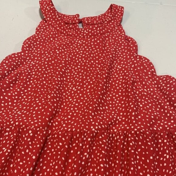 Monteau red polkadot dress - Picture 2 of 5